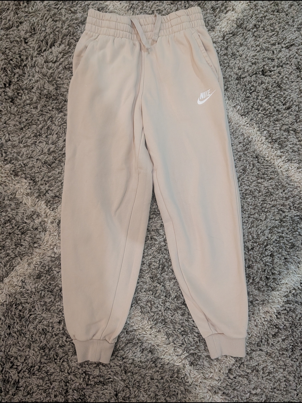 Nike Kids' Cream Jogger Sweatpants